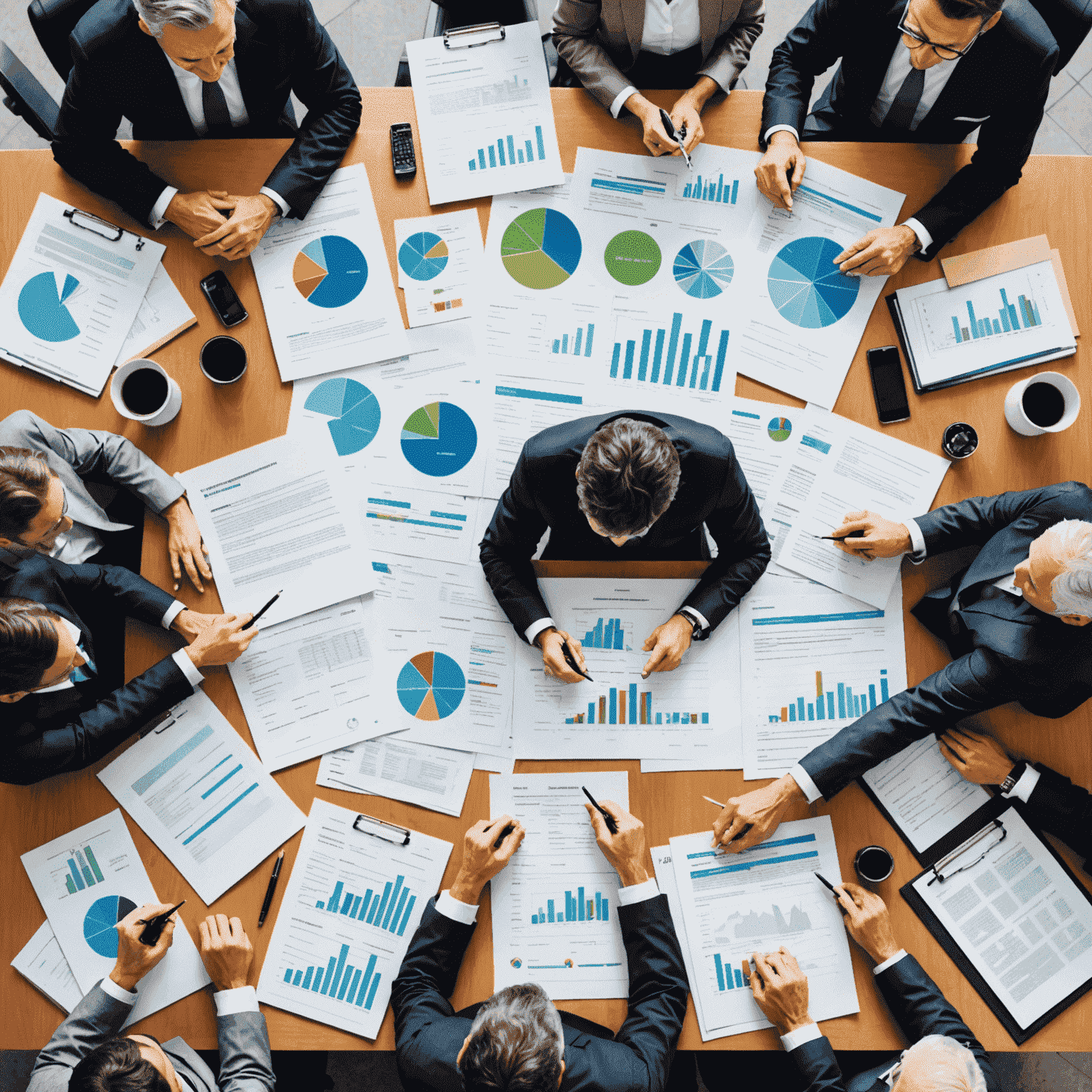 A collage showing financial documents, regulatory symbols, and business people discussing new regulations